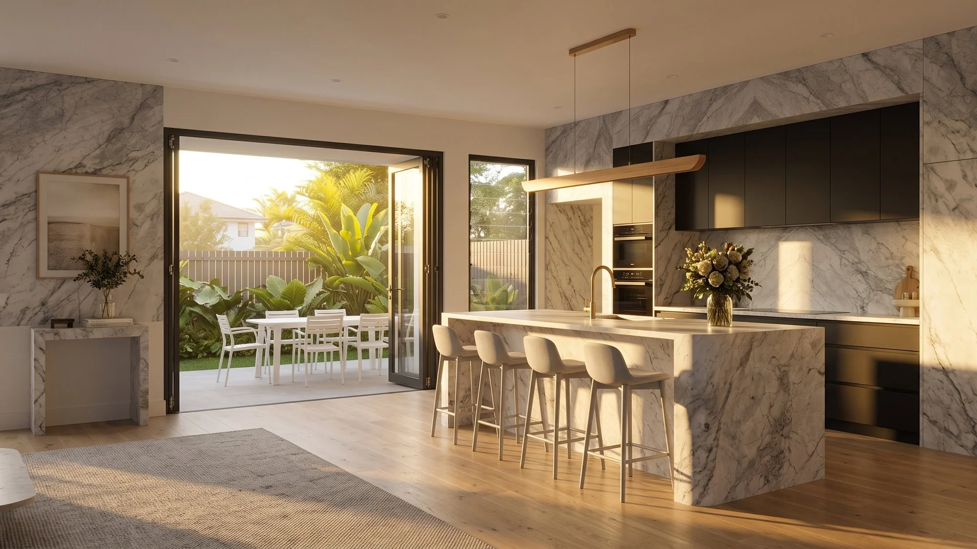 Modern residential development in Fort Lauderdale